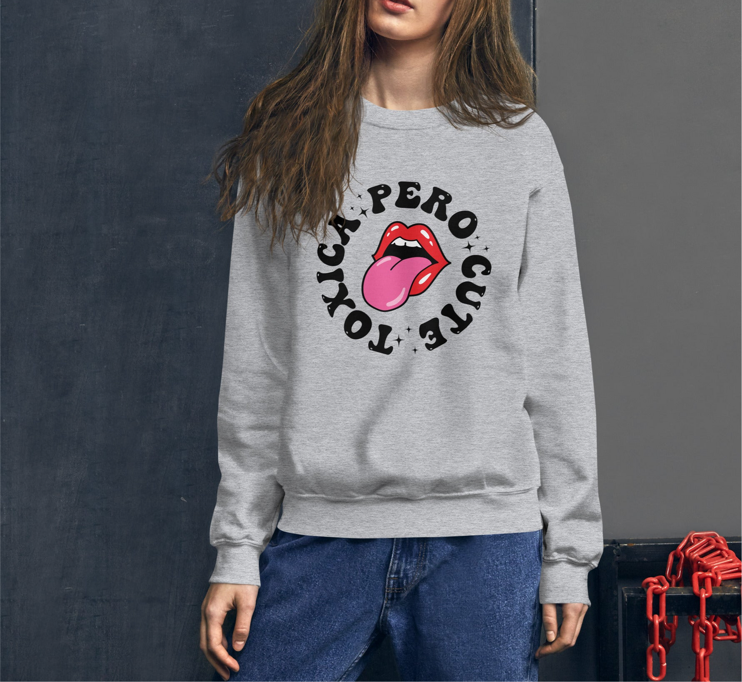 Toxica pero cute Sweatshirt