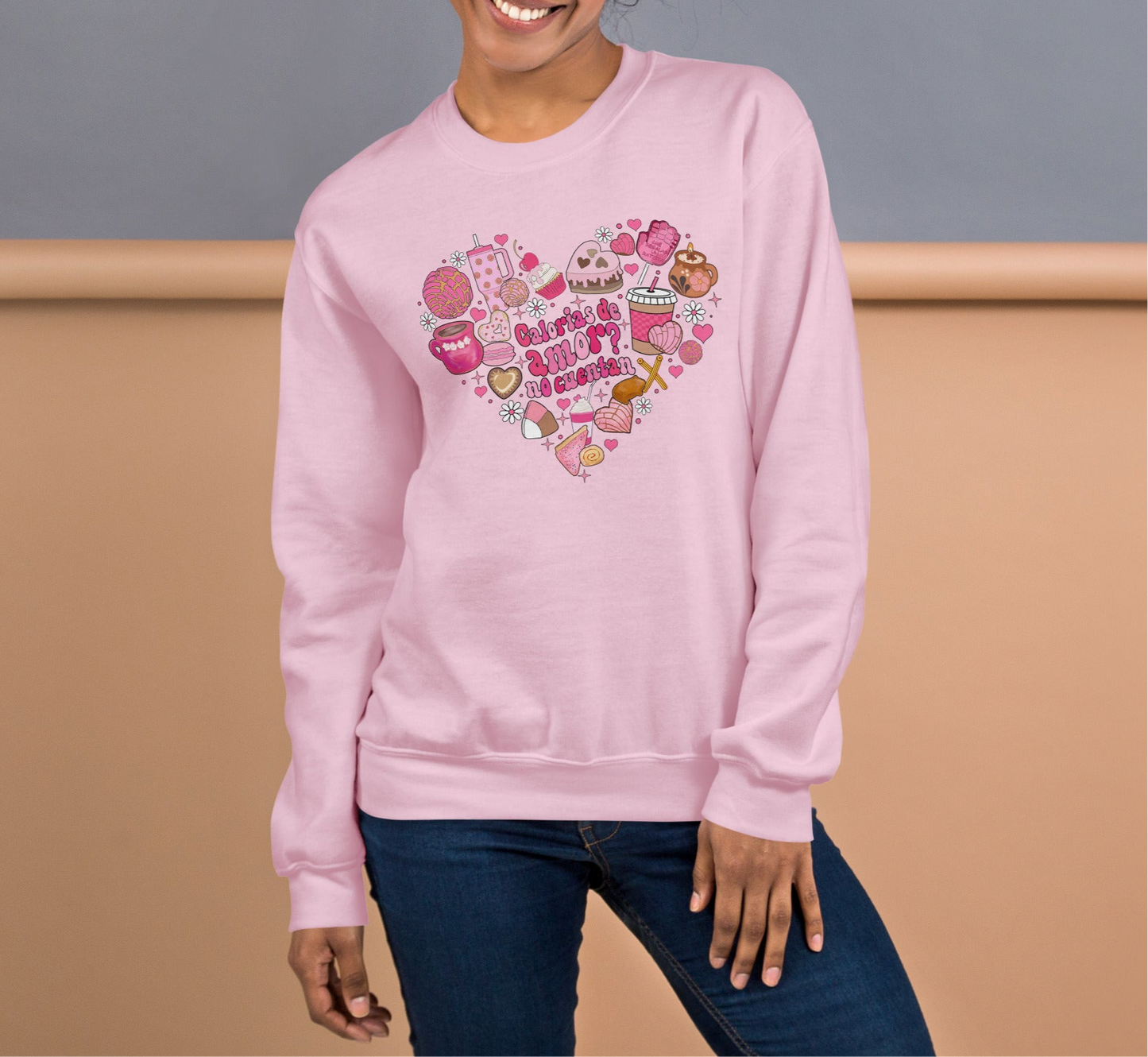 Calorias de Amor Sweatshirt(Unisex)
